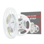 شريط ليد بروفايل لفة 5 متر ابيض - 6500كيلفن 240ليد 12فولت - 18وات لكل متر نحاس نقي بضمان 3سنوات من سانشي شرم