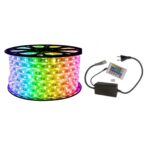 خرطوم ليد واير ليس ار جي بي 20متر بريموت كنترول 16لون