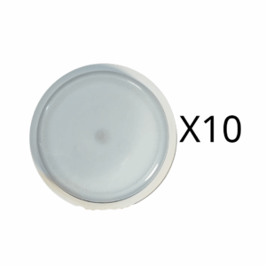 10قطع بلفونيرة 36وات اضاءة ابيض 3 دي داخل الحائط جسم الومنيوم