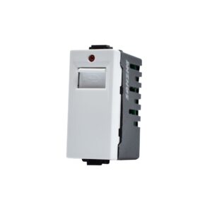 بريزة USB مخرج واحد ابيض 5V - 2.1A من سانشي شرم