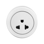 ⁦عرض علي مشترك مجانتيك تراك 40سم بالون الابيض 8000وات الومنيوم (عدد 1مسطرة 40سم - 2 بريزة انجليزة - 1 بريزة شوكو - 1 بريزة امريكي ) كود 1001⁩ - الصورة ⁦4⁩