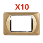 عدد 10 قطع وش كلايسك جولد فئة س ش - سانشي شرم