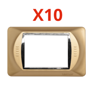 عدد 10 قطع وش كلايسك جولد فئة س ش - سانشي شرم