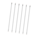 عدد 6 قطع لمبة تيوب لايت T8 – 120سم 24وات انبوبية – 2400ليومنز – 6500 كيلفن اضاءة ابيض – بولي كربونيت عالي الجودة ضد الاشتعال – ضمان 24شهر