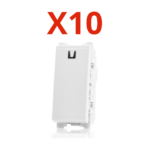 كوبس كهربائي مفتاح 16 امبير عدد 10قطع ابيض سانشي شرم الاصلي