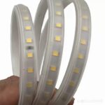 شريط خرطوم ليد 60ليد 10متر ابيض مع الوصلة التوصيل واير ليس- 10وات لكل متر 6500كيلفن بضمان ثلاث سنوات