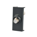 بريزة دش مدخل ومخرج اسود مط- سانشي شرم