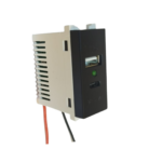 بريزة شاحن اسود مط USB + Type C 5V – 2.1A - سانشي شرم