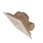 شفاط سقفي تربو 30سم مربع ابيض 30*17*30 سم - 220فولت - قوة 40W شفط 11.5 مكعب من الهواء/ دقيقة ماتورة نحاس بالكامل ضمان ثلاث سنوات سانشي شرم - Image 4