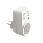 ⁦جهاز حماية واقي الجهد الكهربي المقدر A16 امبير للاجهزة الكهربائية، يمنع تلف المعدات الكهربائية والالكترونية،يقطع عند انخفاض الكهرباء 175 فولت او زيادة التيار فوق 165فولت من انيرجي⁩ - الصورة ⁦2⁩