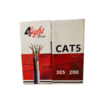 لفة سلك نت 200 متر كات 5 - فورلايت - Image 2