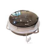 شفاط زجاج مدور 20سم ابيض - 20*7*20سم - 220فولت - ماتور 20W نحاس بالكامل 3سنوات ضمات سانشي شرم - Image 3