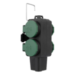 ⁦مشترك احمال عالية 4 عين 10000 وات 16 امبير لكل عين - مانع الماء اي بي 44 - للحدائق وللاستخدامات الحديقة - من انريجي⁩ - الصورة ⁦3⁩