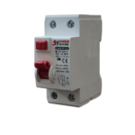 قاطع دائرة ثنائي ضد التسريب الأرضي، 63 أمبير، حساسية 300 ملي أمبير، للاستخدام الكهربائي المنزلي والصناعي - بضمان خمس سنوات سانشي شرم