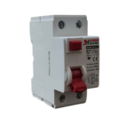 قاطع دائرة ثنائي ضد التسريب الأرضي، 63 أمبير، حساسية 300 ملي أمبير، للاستخدام الكهربائي المنزلي والصناعي - بضمان خمس سنوات سانشي شرم - Image 2