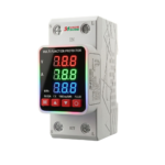 جهاز حماية الاجهزة المنزلية من ارتفاع وانخفاض الجهد والتيار الكهربي 63 امبير (2 فاز 63 امبير) جهاز حماية الاجهزة الكهربائية - سانشي شرم