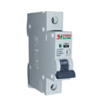 ⁦قاطع دائرة كهربائي مفرد 32 امبير -230/400 فولت - 50/60هرتز - IEC60898-1 - سانشي شرم الاصلي⁩ - الصورة ⁦2⁩
